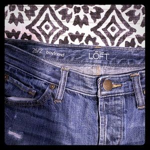 26/2 Boyfriend Jeans. Worn once.